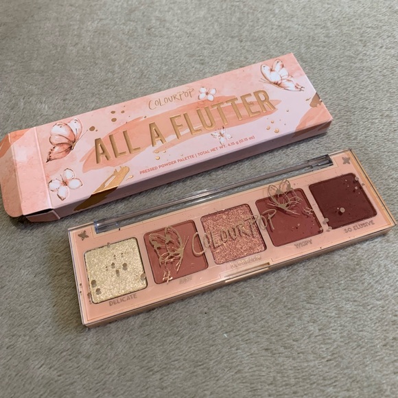 Colourpop Eyeshadow Palette in All A Flutter BNIB - Picture 5 of 11